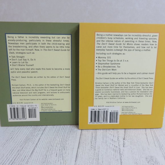 The Don't Sweat Guide for Moms and The Don't Sweat Guide for Dads - Picture 2 of 2